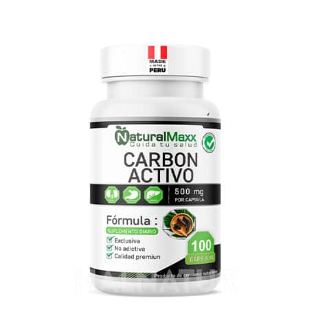 Carbon activo 100 capsulas naturalmaxx