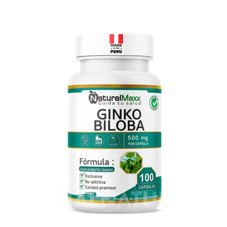 Ginko biloba 100 capsulas naturalmaxx