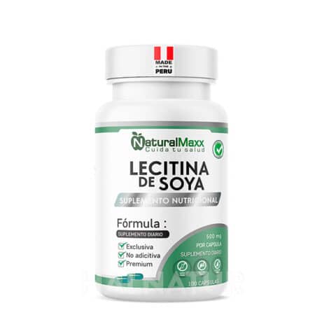 Lecitina de soya 100 capsulas naturalmaxx