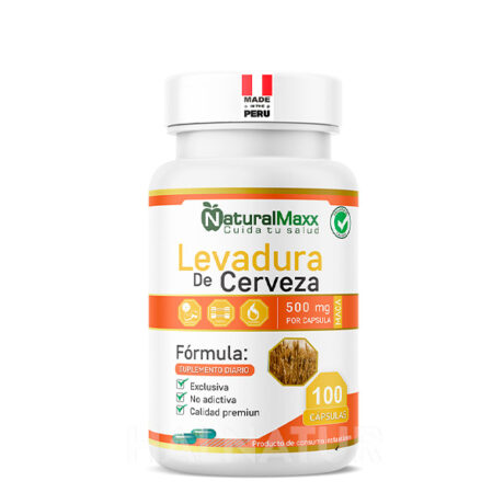 Levadura de cerveza 100 capsulas naturalmaxx