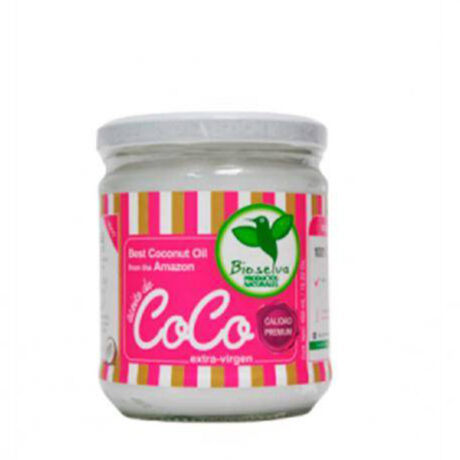 Aceite de coco 450 ml extra virgen bio selva