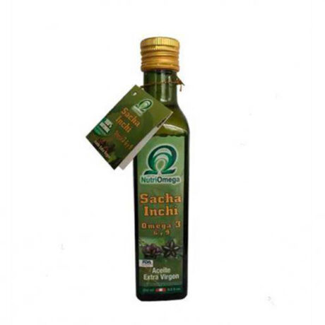 Aceite de sacha inchi 250 ml extra virgen nutriomega