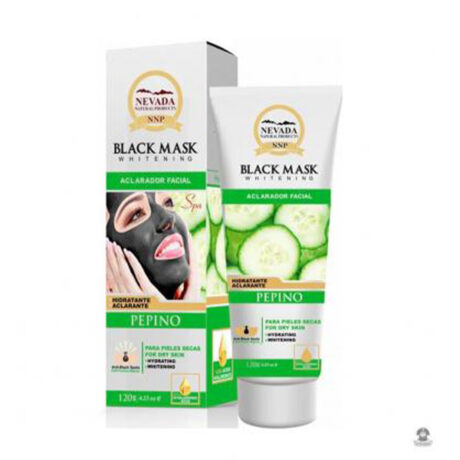 Black mask nevada mascarilla negra pepino