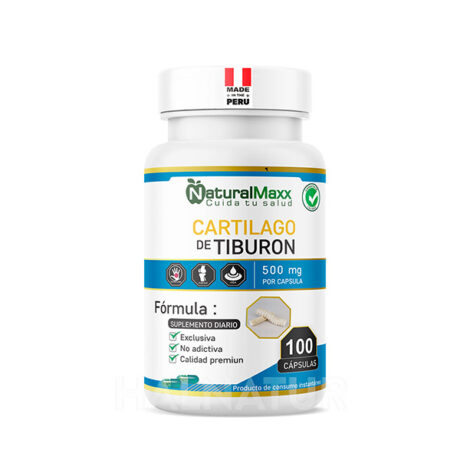 Cartilago de tiburon 500 mg 100 capsulas naturalmaxx