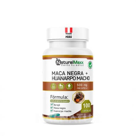 Huanarpo macho + maca 100 capsulas