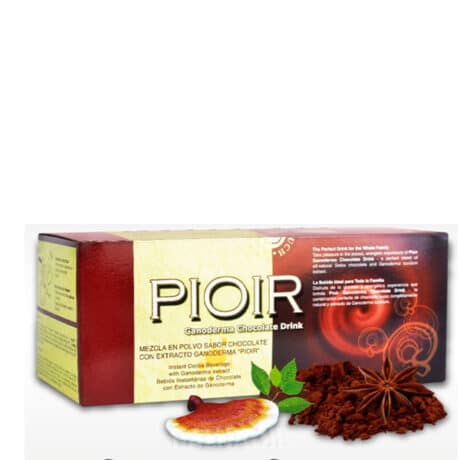 Pioir ganoderma chocolate con leche