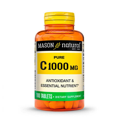 Vitamina C-1000 mg Mason natural 100 tabletas