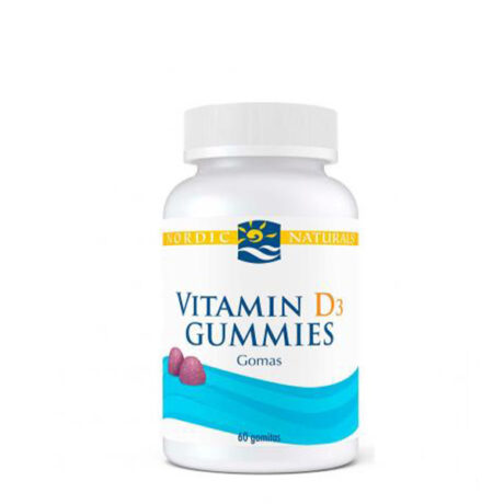 Vitamina d3 gummies nordic 60 gomitas