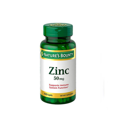 Zinc 50 mg natures bounty 100 tabletas