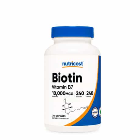 biotin 10000 mg nutricost