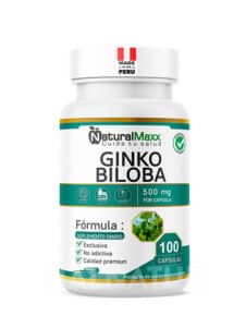 Ginko biloba 100 capsulas naturalmaxx