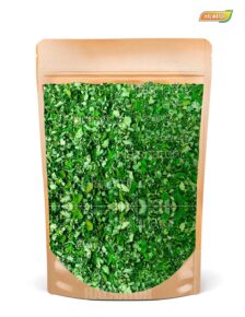 Hojas de moringa secas deshidratadas
