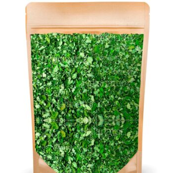 Hojas de moringa secas deshidratadas