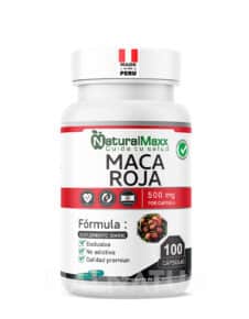 Maca roja 100 capsulas naturalmaxx
