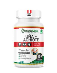 Uña de gato + achiote 100 capsulas naturalmaxx