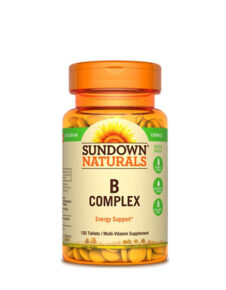 B complex sundown natural 100 tabletas