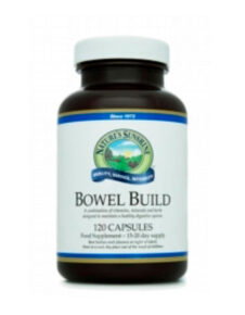 bowel build nf 120 capsulas natures sunshine