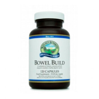bowel build nf 120 capsulas natures sunshine