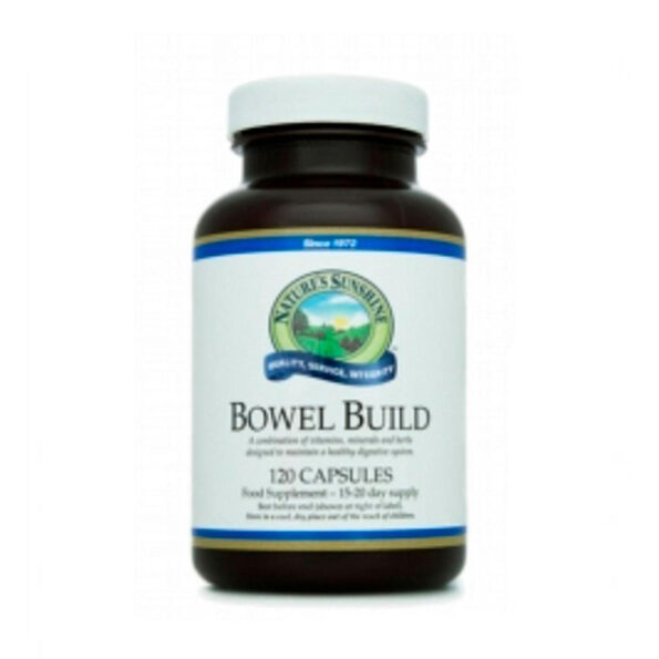 bowel build nf 120 capsulas natures sunshine