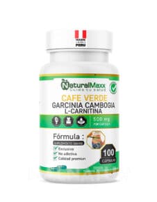 Cafe verde + l-carnitina + garcinia cambogia 100 capsulas