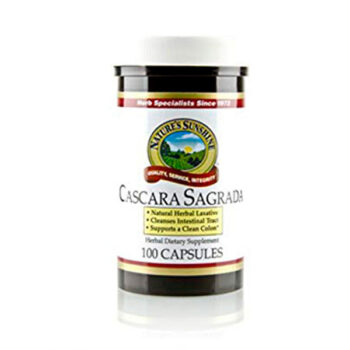 Cascara sagrada 100 capsulas natures sunshine