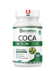 Coca 500 mg naturalmaxx 100 capsulas