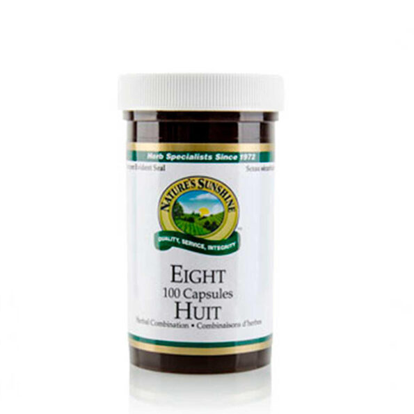 Eight 100 capsulas natures sunshine