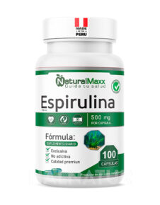 Espirulina 500 mg 100 capsulas naturalmaxx