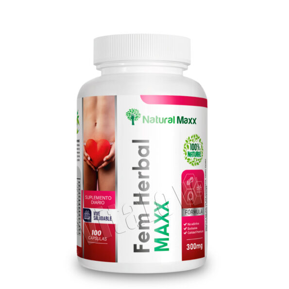 Fem herbal 100 capsulas naturalmaxx nueva presentacion