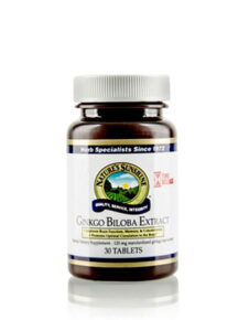 Ginko biloba extract 30 tabletas natures sunshine