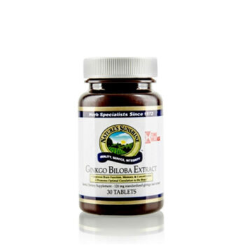 Ginko biloba extract 30 tabletas natures sunshine
