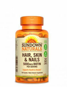 Glucosamine Chondroitin Complex natural sundown 120 tabletas.