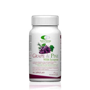 Grape & pine 90 capsulas touch synergy