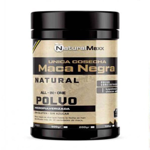 Harina de maca negra 500 gr naturalmaxx