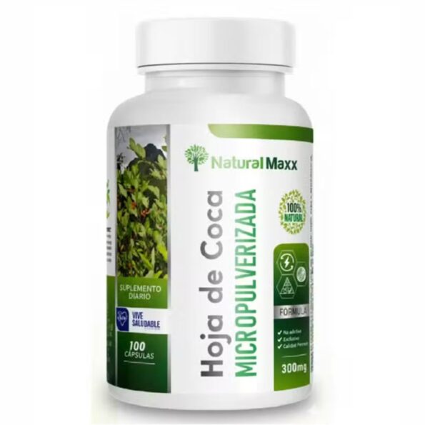 Coca 500 mg naturalmaxx 100 capsulas