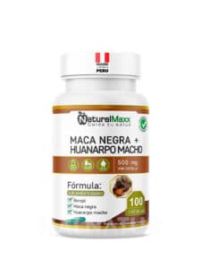 Huanarpo macho + maca 100 capsulas