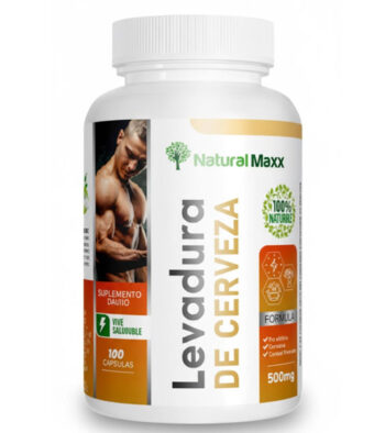 levadura cerveza 100 capsulas naturalmaxx