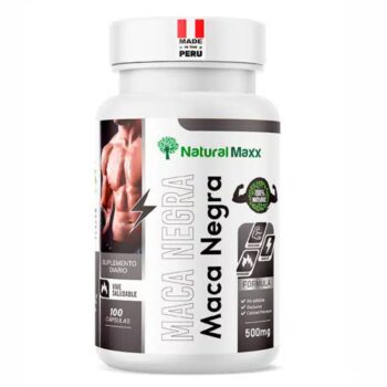 Maca negra 500 mg 100 capsulas naturalmaxx
