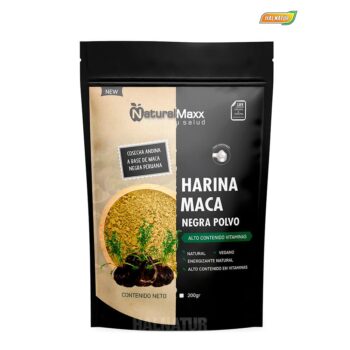 Harina de maca negra ziplock naturalmaxx