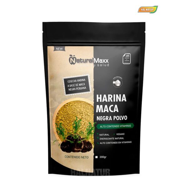 Harina de maca negra ziplock naturalmaxx