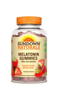 Melatonina sundown natural 60 gomitas