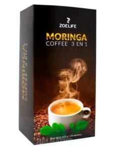 Moringa coffee 3 en 1 zeolife cafe ganoderma