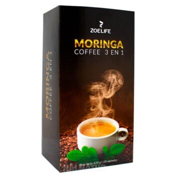 Moringa coffee 3 en 1 zeolife cafe ganoderma
