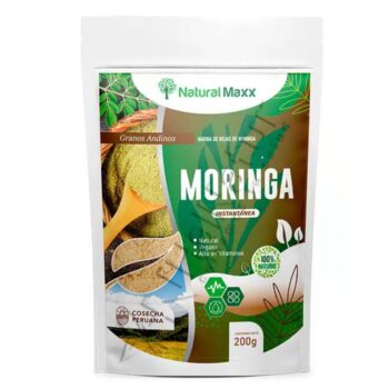 harina de moringa 200gr sobre naturalmaxx
