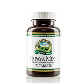 PAPAYA MINT 70 capsulas natures sunshine