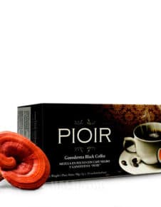 Pioir black coffee 2 en 1 cafe ganoderma