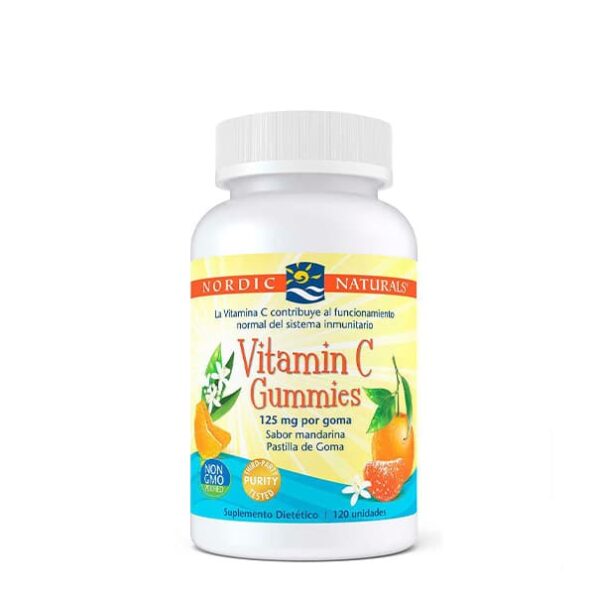 Vitamin c gummies nordic 120 gomitas