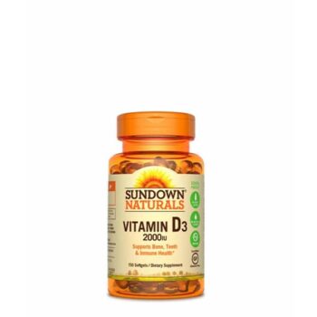 Vitamina D3 2000UI sundown natural 150 softgels