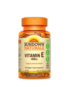 Vitamina E 400UI softgels sundown natural 100 softgels