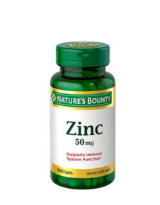 Zinc 50 mg natures bounty 100 tabletas